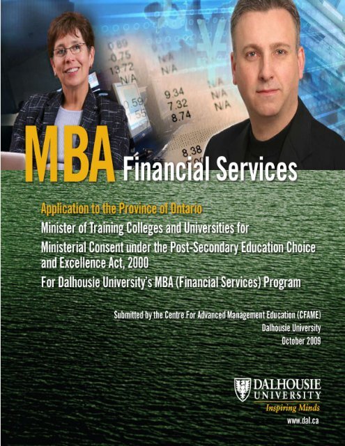 Master of Business Administration (Financial Services)