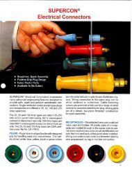 SUPERCON Electrical Connectors Catalog - Danaher Specialty ...