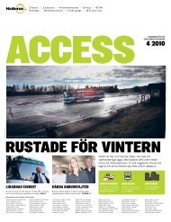 Access nr 4 2010 (pdf) - Nobina