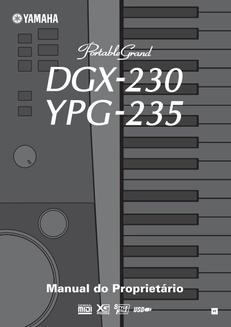 DGX-230/YPG-235 Owner's Manual
