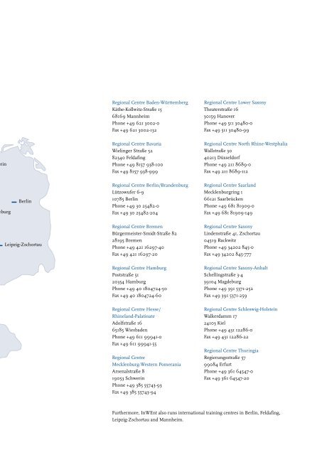 InWEnt - Deutsche Gesellschaft für Internationale Zusammenarbeit