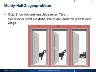 Monty-Hall Ziegenproblem - FIM