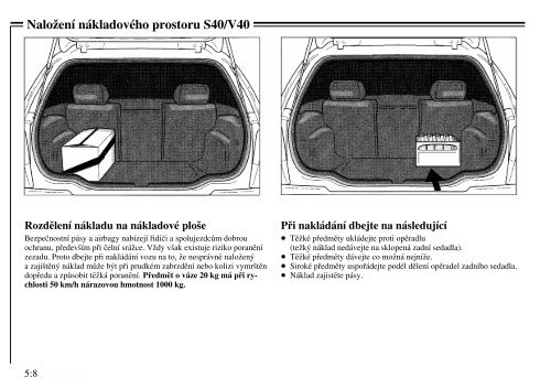 Kapitola PÅÃ­stroje a ovlÃ¡dacÃ­ prvky 1 VnitÅnÃ­ prostor a topenÃ­ 2 ... - Volvo