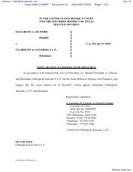 Joint MOTION to Dismiss with Prejudice by all parties, filed ... - Justia