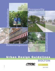 Urban Design Guidelines - Town of Caledon