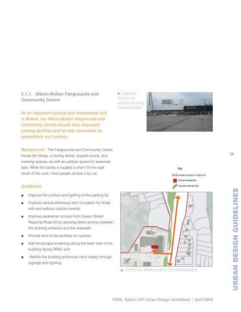 Urban Design Guidelines - Town of Caledon