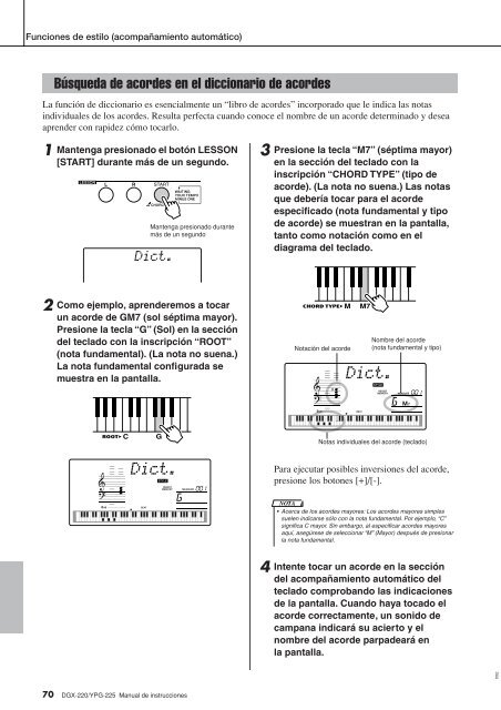 2 Utilice los botones CATEGORY - Yamaha