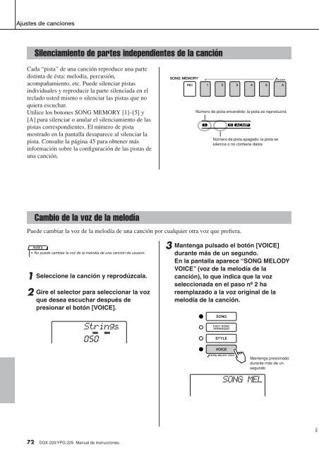 2 Utilice los botones CATEGORY - Yamaha