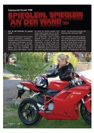 Fahrbericht Ducati 1098 - Kultourbikes.de