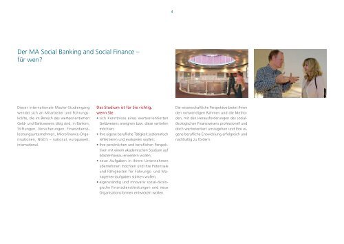 Social Banking and Social Finance - Institute for Social Banking