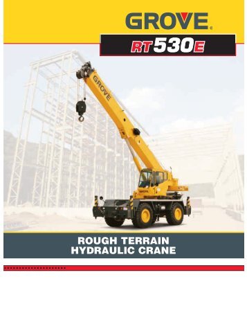 grove rt530e - hi-ball crane rental