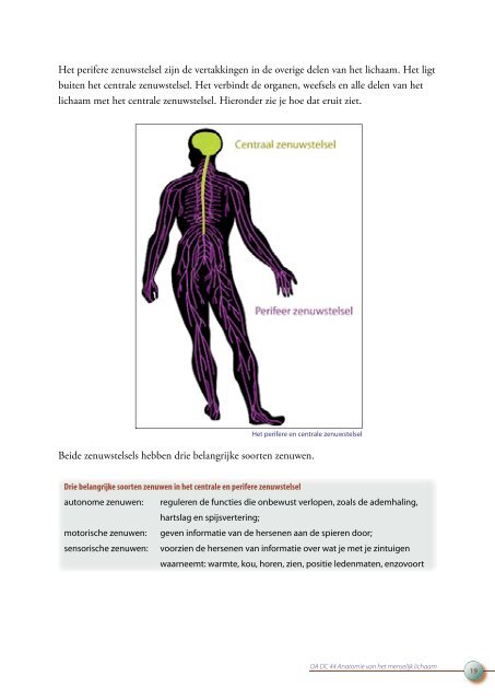 OA DC 44 Anatomie van het menselijk lichaam - Profi-leren