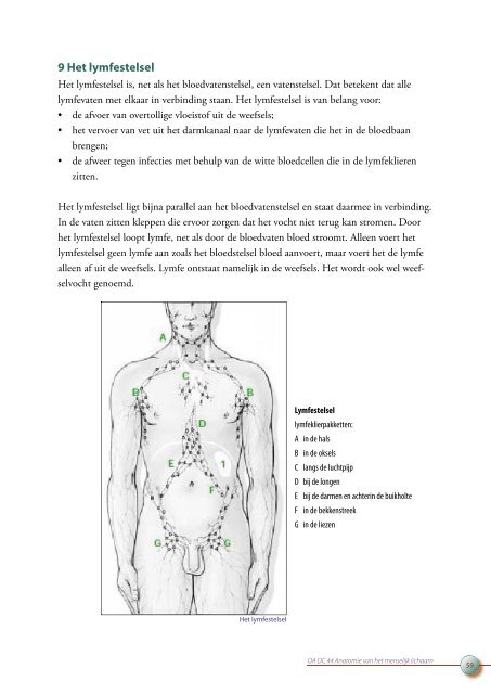 OA DC 44 Anatomie van het menselijk lichaam - Profi-leren