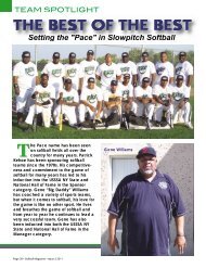 Team Spotlight - Softball Magazine