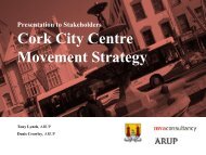 Presentation to Stakeholders Cork City Centre Movement Strategy