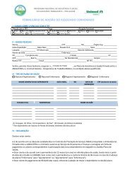 formulário de adesão do associado conveniado - Anajustra