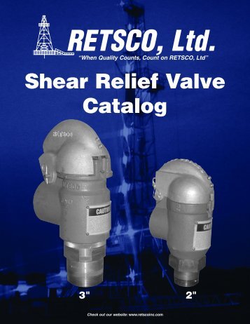 Shear Relief Valve