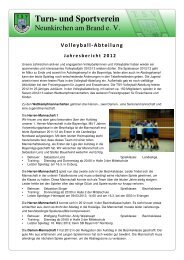 Volleyball - TSV Neunkirchen am Brand