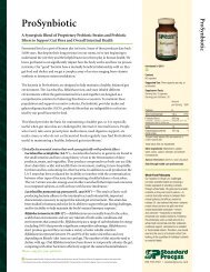 ProSynbiotic Product Detail Sheet - Standard Process