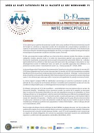 Note conceptuelle - Institut CDG