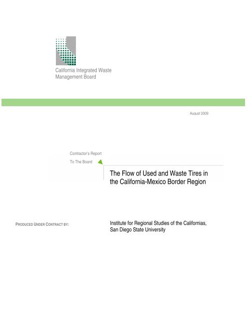 The Flow of Used and Waste Tires in the California-Mexico Border ...