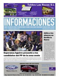 Esperanza Aguirre presentó a los candidatos del PP de la zona oeste