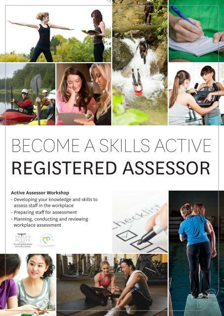 BECOME A SKILLS ACTIVE REGISTERED ASSESSOR