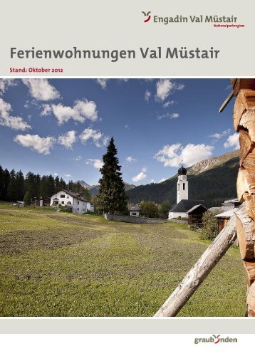 Ferienwohnungsverzeichnis Val Muestair - Engadin Scuol Samnaun ...