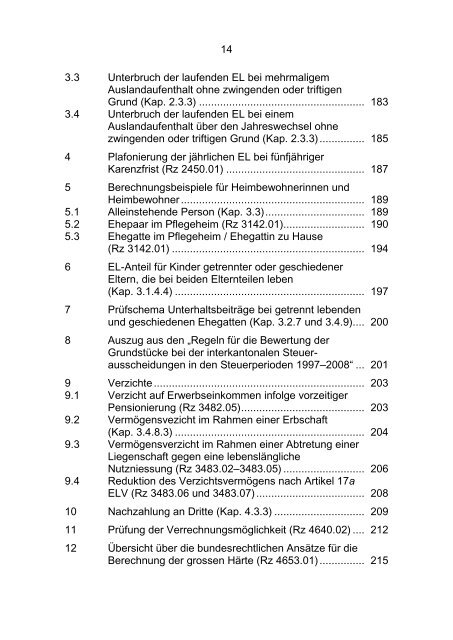 Wegleitung ÃƒÂ¼ber die ErgÃƒÂ¤nzungsleistungen zur AHV und IV (WEL)