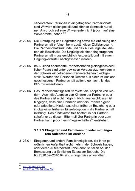 Wegleitung ÃƒÂ¼ber die ErgÃƒÂ¤nzungsleistungen zur AHV und IV (WEL)