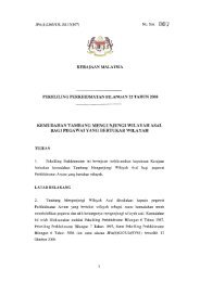 Pindaan Syarat Kelayakan Kemudahan Tambang Jpa
