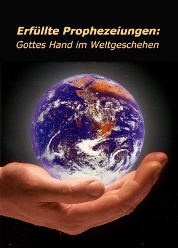 Gottes Hand im Weltgeschehen - Welt von Morgen- Home Page