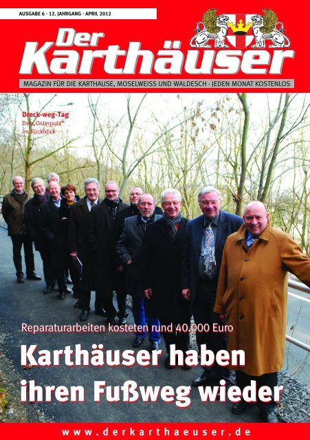 Gültig vom 01.04.- 30.04.2012 - Der Karthäuser