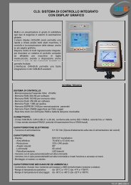 cls: sistema di controllo integrato con display grafico - 3b6.it