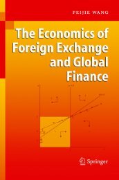 The Economics of Foreign Exchange and Global Finance, Wang ...