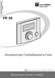 Istruzioni per l'installazione e l'uso - Bosch