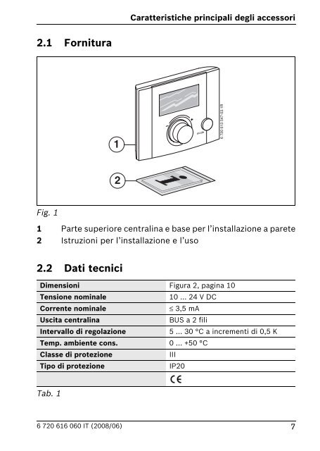 Istruzioni per l'installazione e l'uso - Bosch