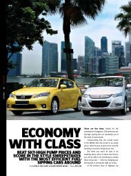 economy with class - Automobile Association of Singapore