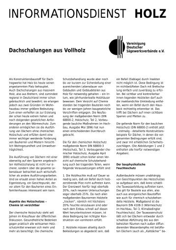 Dachschalungen aus Vollholz - Korona Holz & Haus GmbH