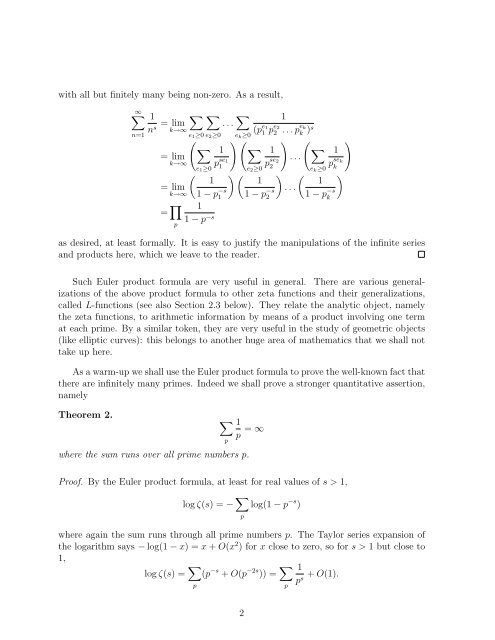 An introduction to analytic number theory