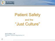 Patient Safety and the 
