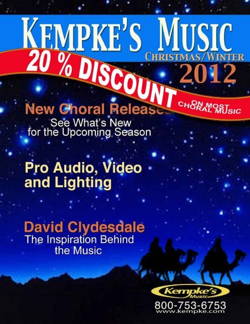 Download 2012 PDF Version of Choral Christmas Catalog