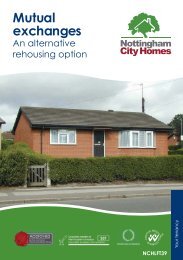 Mutual exchanges - Nottingham City Homes