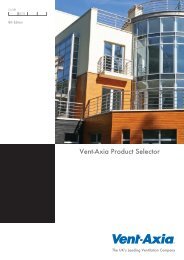 Product Selector Brochure - 8th Edition - Vent-Axia