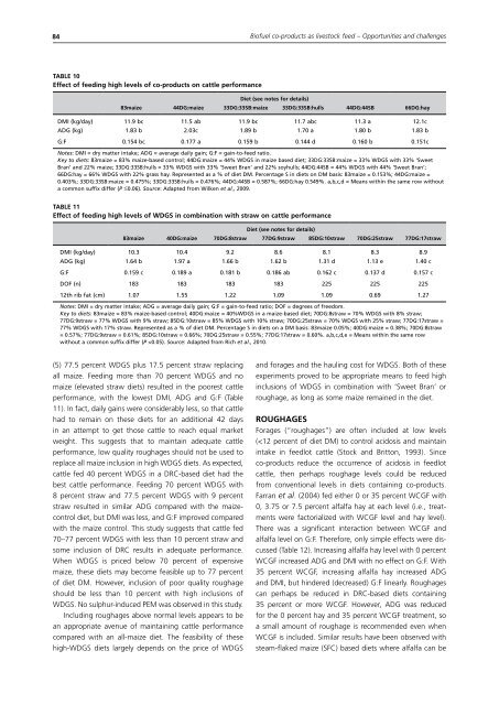 Biofuel co-products as livestock feed - Opportunities and challenges