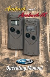 Ambush-AmbushIR EuroManual 2012-2.indd - Cuddeback Support