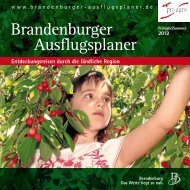 Brandenburger Ausflugsplaner - Ausflugsplaner Brandenburg