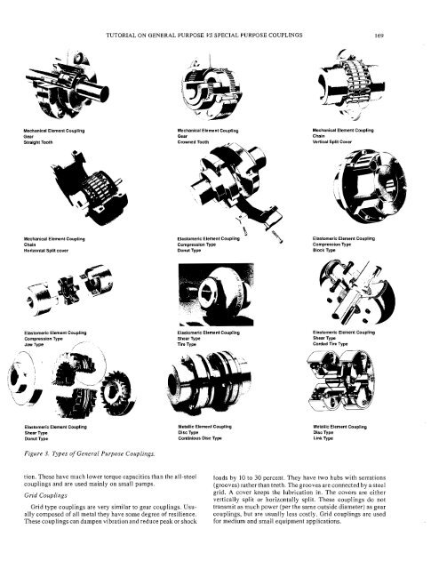 GENERAL PURPOSE VS SPECIAL PURPOSE COUPLINGS by