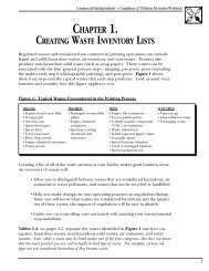 Chapter 1. Creating Waste Inventory Lists - PPRC