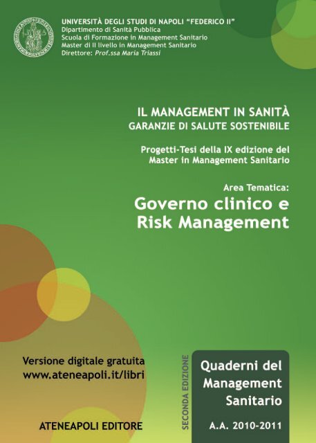Governo clinico e Risk Management - Ateneapoli